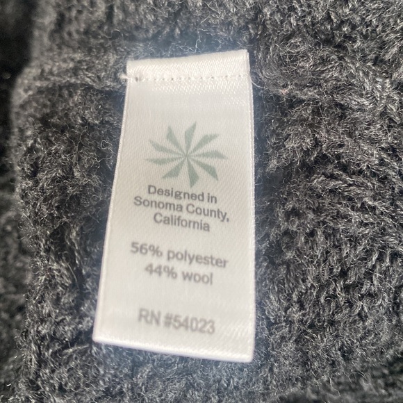 Athleta Dark Grey Long Sweater - Picture 10 of 10